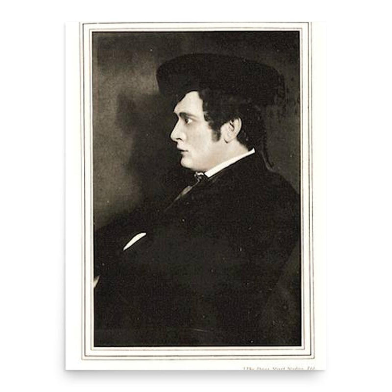 Georges Baklanoff poster print, in size 18x24 inches.