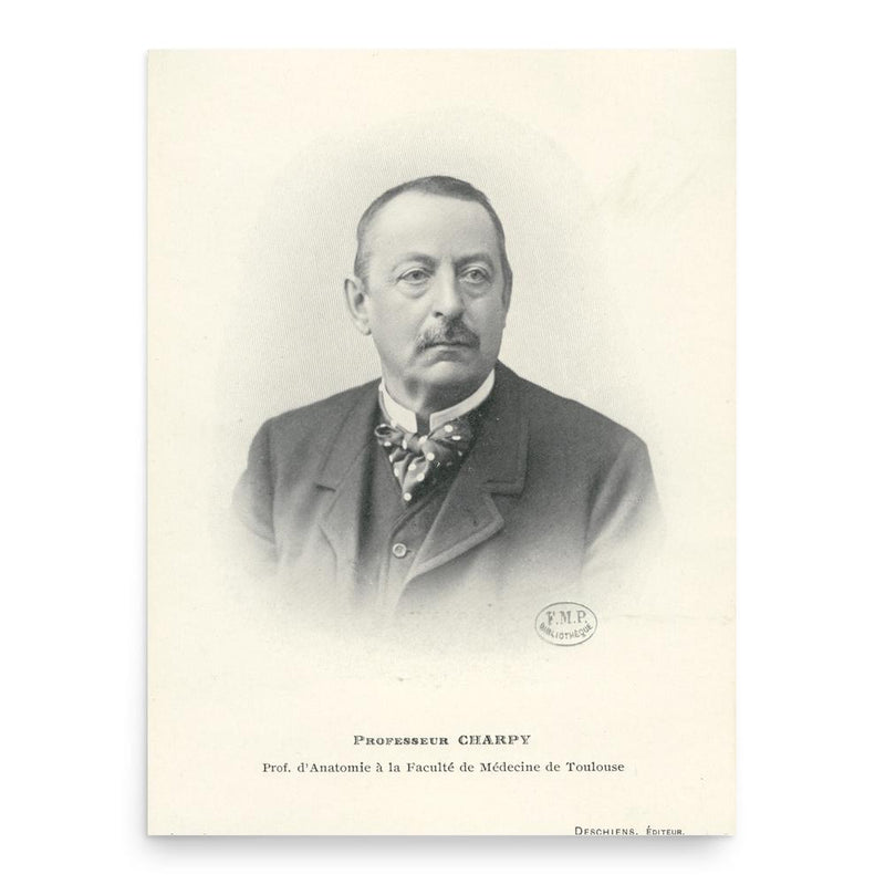 Georges Charpy poster print, in size 18x24 inches.