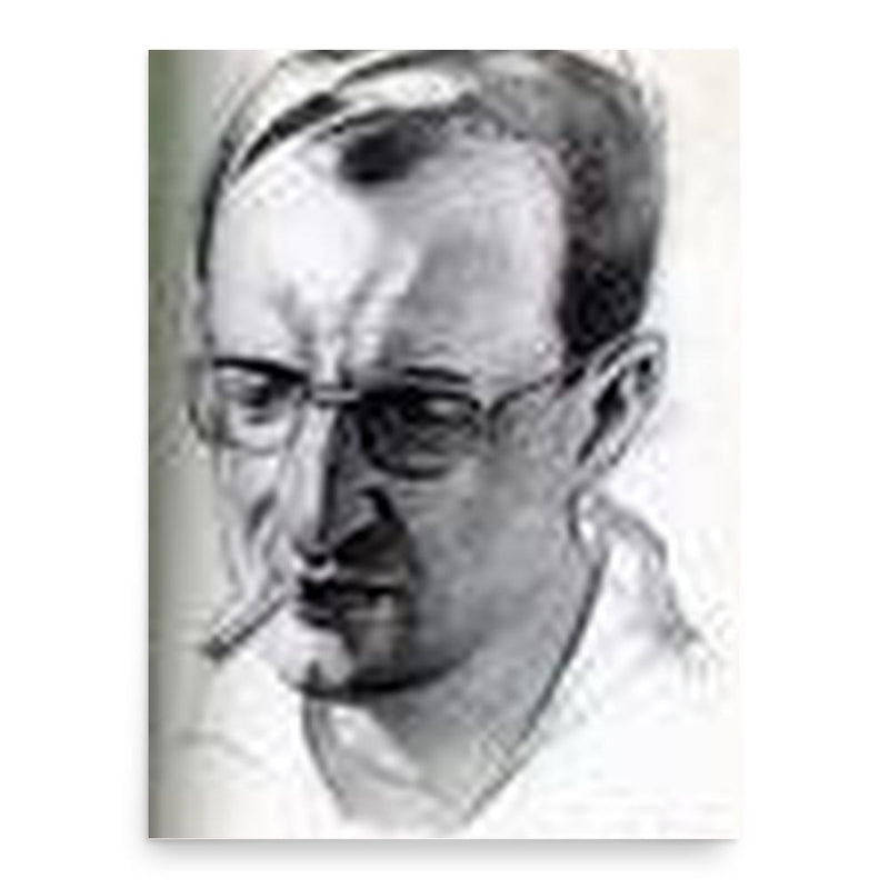 Georges Conchon poster print, in size 18x24 inches.