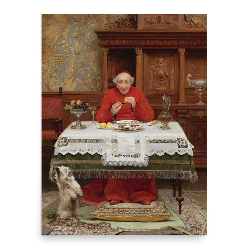 Georges Croegaert poster print, in size 18x24 inches.