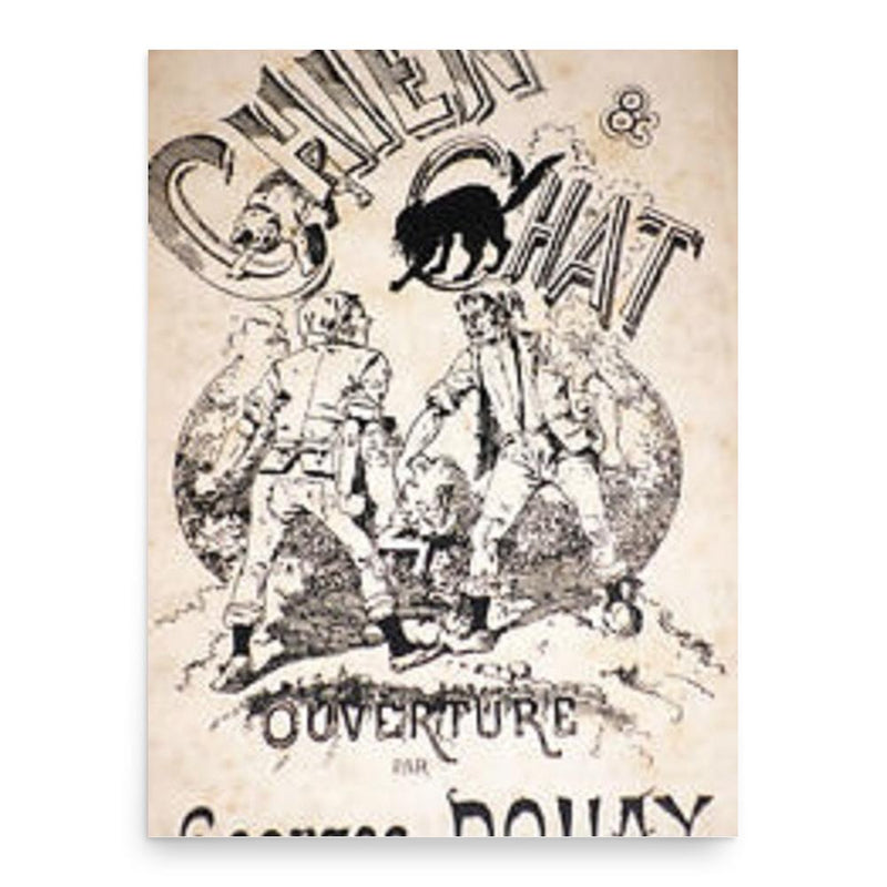 Georges Douay poster print, in size 18x24 inches.