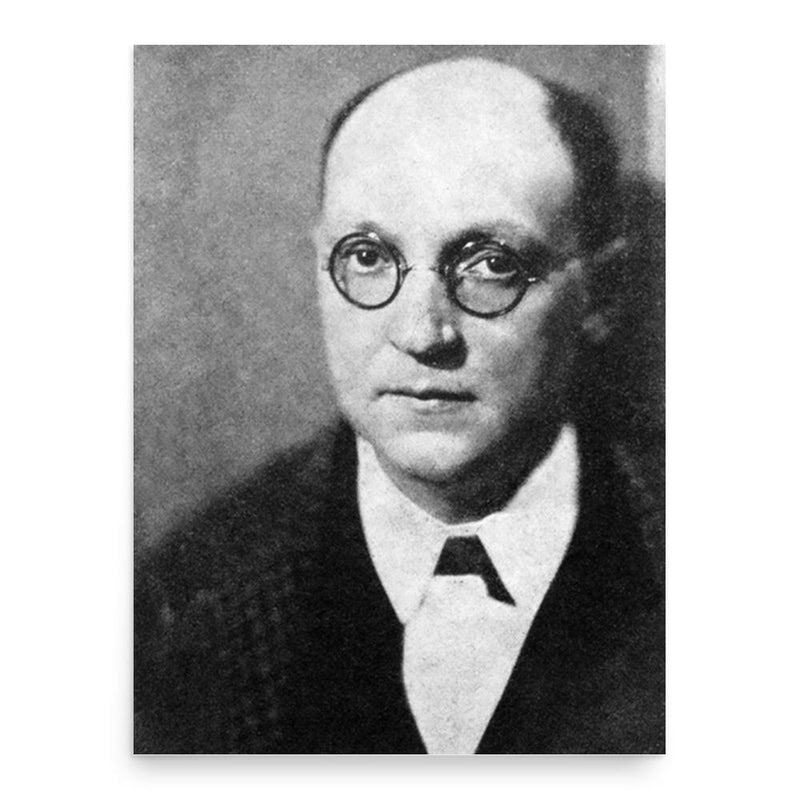 Georges Duhamel poster print, in size 18x24 inches.