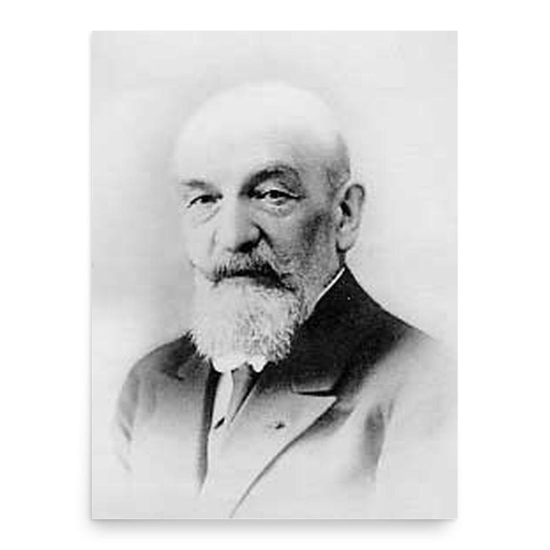 Georges Friedel poster print, in size 18x24 inches.