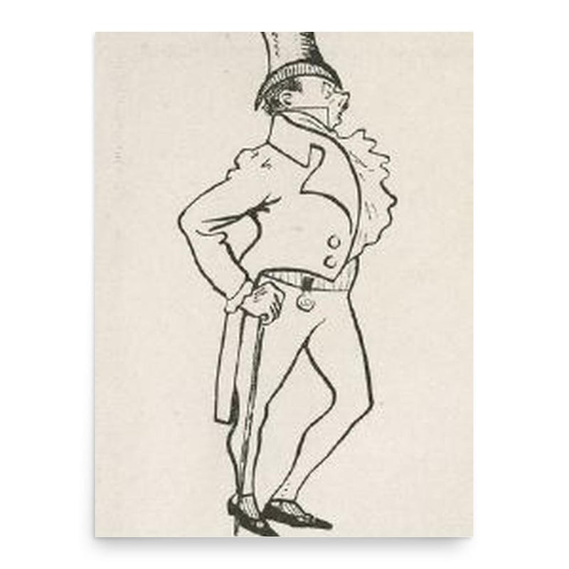 Georges Gabriel Thenon poster print, in size 18x24 inches.