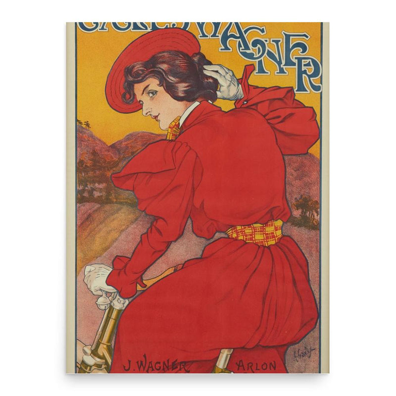 Georges Gaudy poster print, in size 18x24 inches.