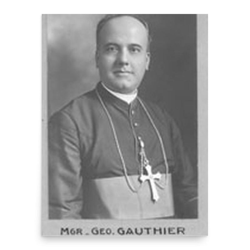 Georges Gauthier poster print, in size 18x24 inches.