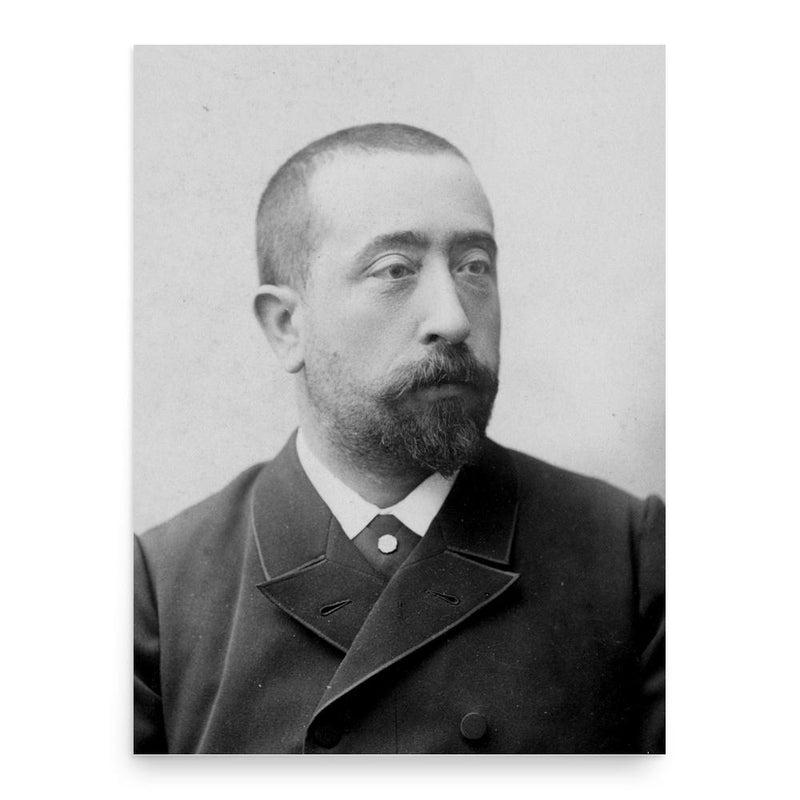 Georges Gilles de la Tourette poster print, in size 18x24 inches.