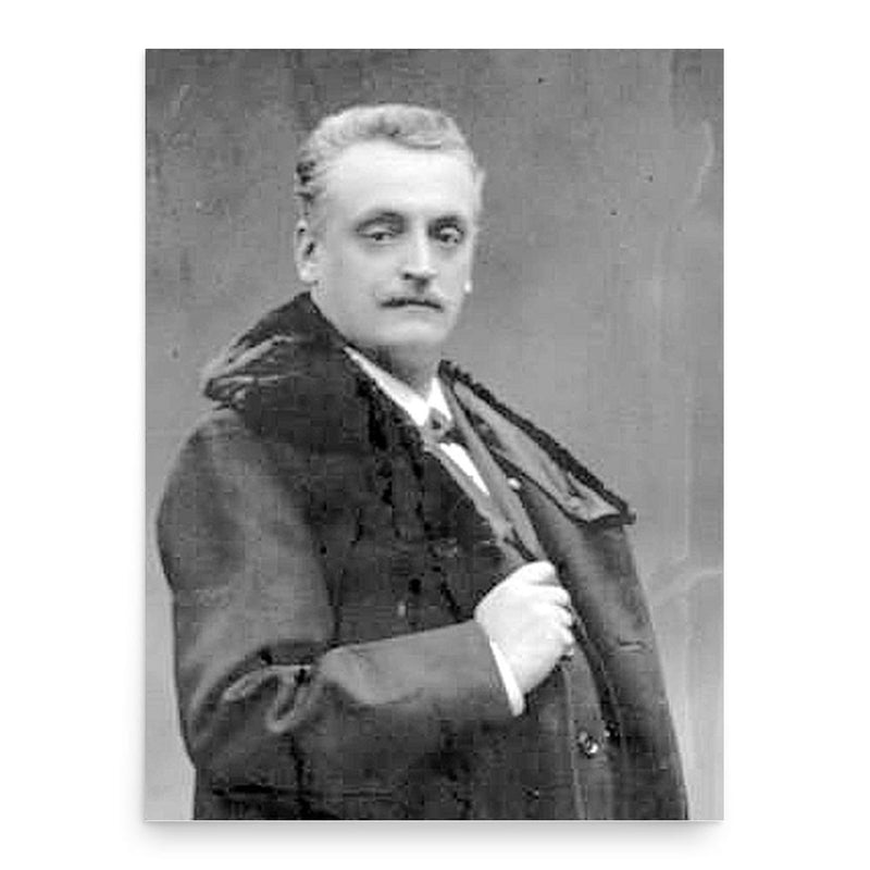 Georges Gillet poster print, in size 18x24 inches.