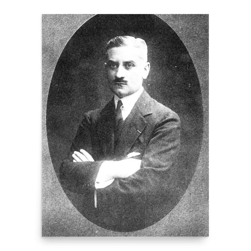 Georges Guillain poster print, in size 18x24 inches.