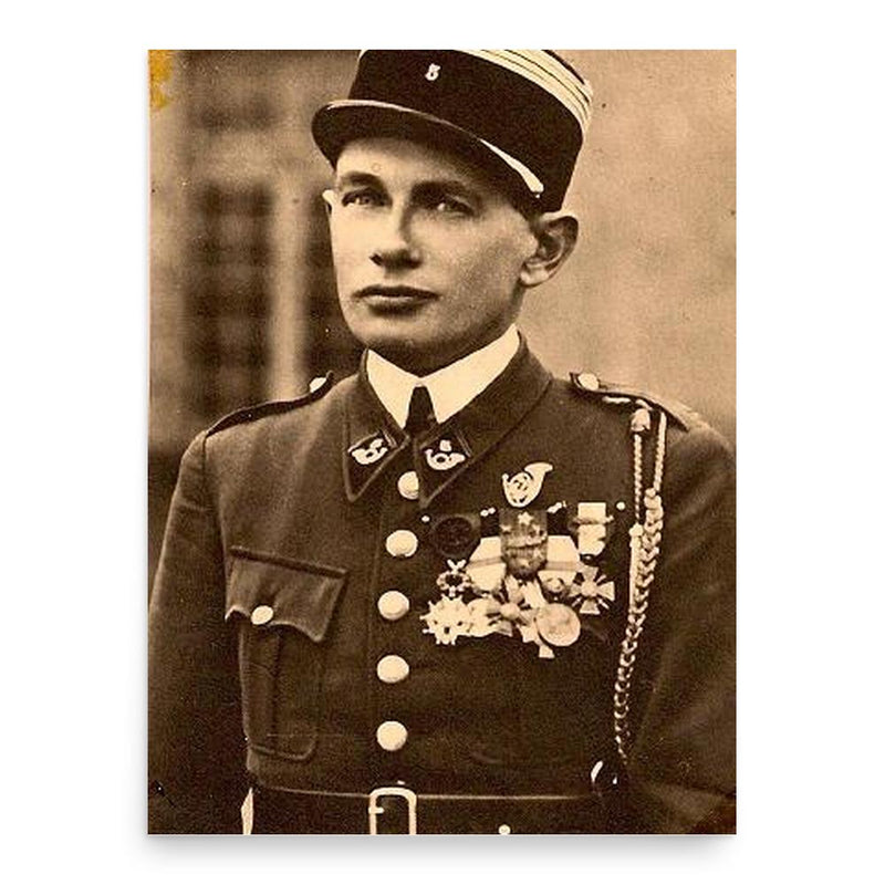 Georges Journois poster print, in size 18x24 inches.