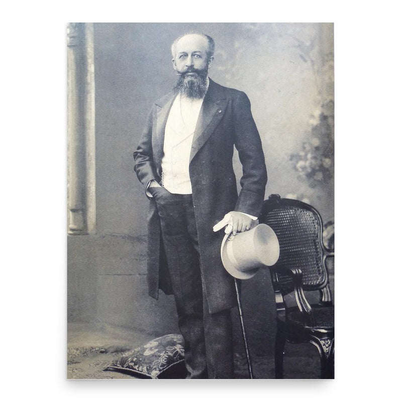 Georges Nagelmackers poster print, in size 18x24 inches.