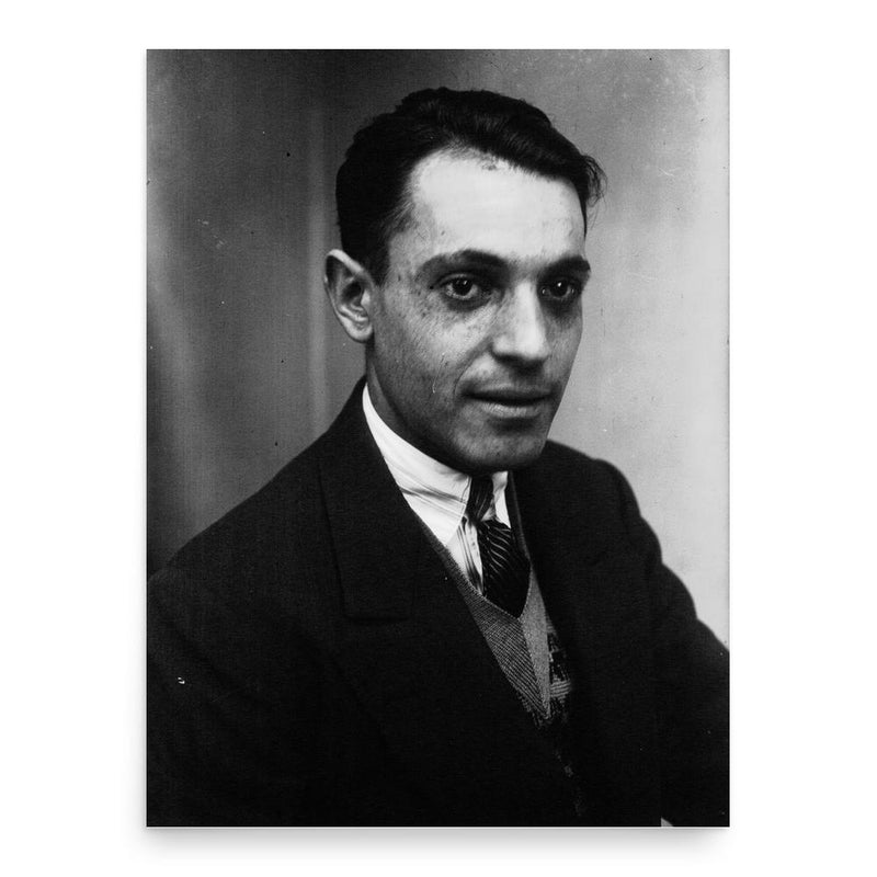 Georges Paillard poster print, in size 18x24 inches.