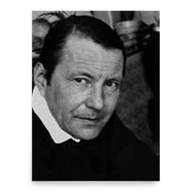 Georges Perros poster print, in size 18x24 inches.