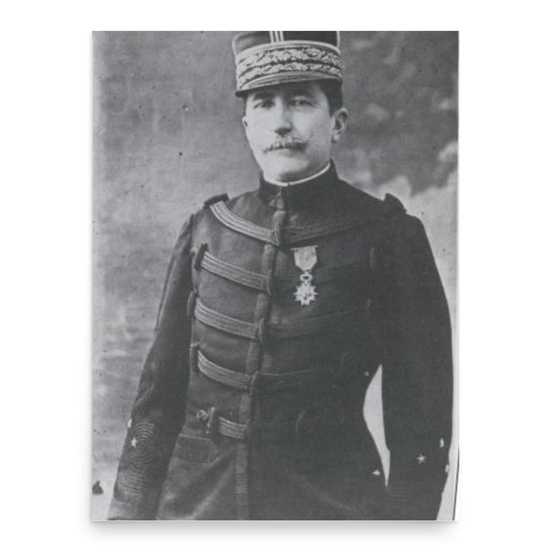 Georges Picquart poster print, in size 18x24 inches.