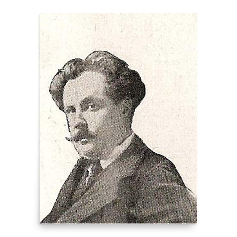 Georges Pioch poster print, in size 18x24 inches.