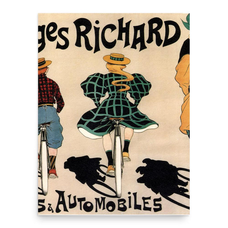 Georges Richard poster print, in size 18x24 inches.