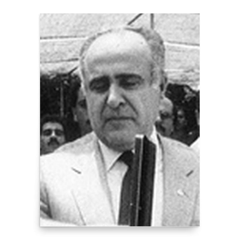 Georges Saadeh poster print, in size 18x24 inches.