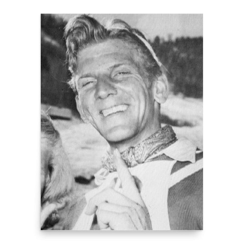 Georges Schneider poster print, in size 18x24 inches.