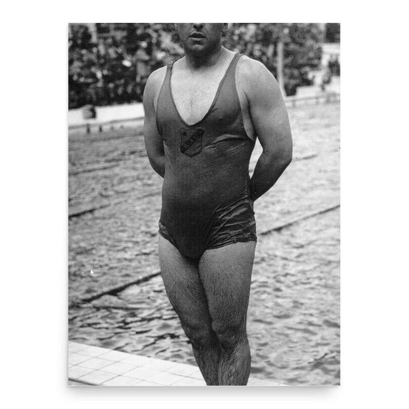 Georges Vallerey poster print, in size 18x24 inches.