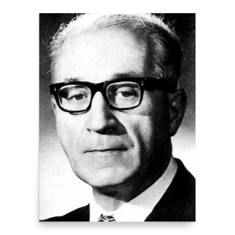 Georges Vedel poster print, in size 18x24 inches.