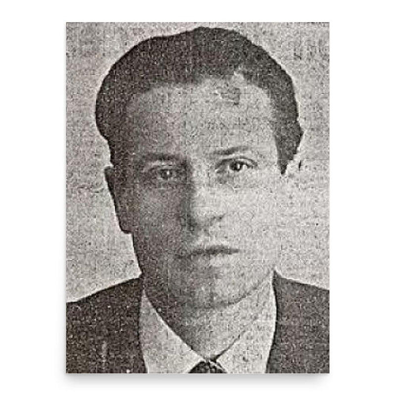 Georges Vincey poster print, in size 18x24 inches.