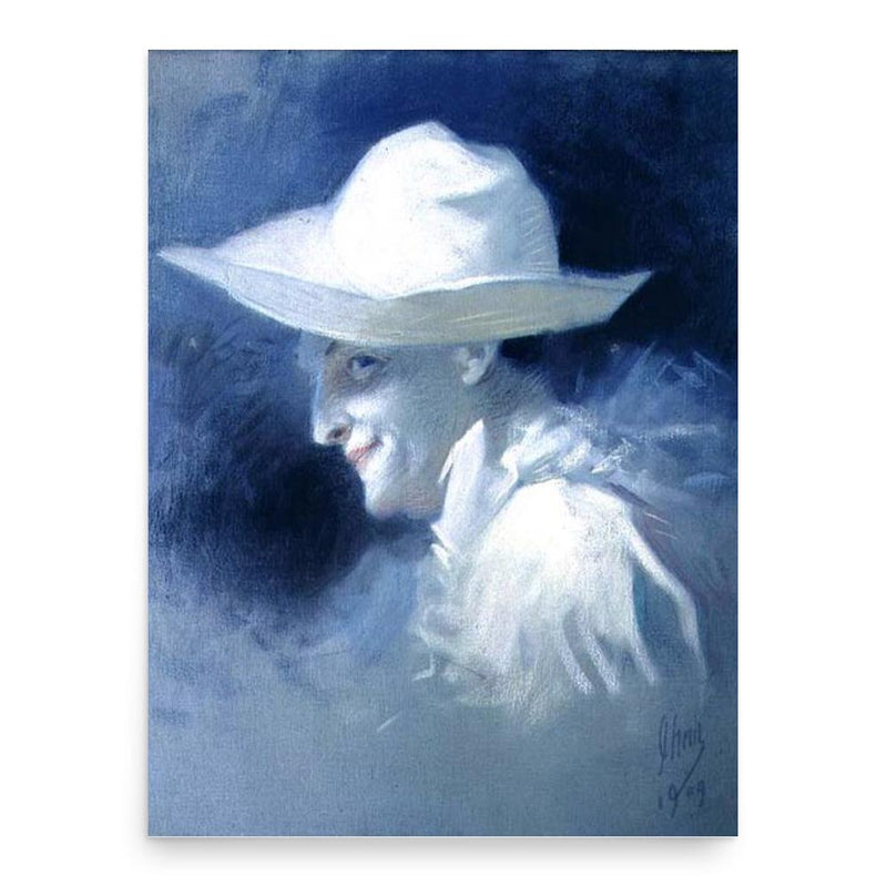 Georges Wague poster print, in size 18x24 inches.