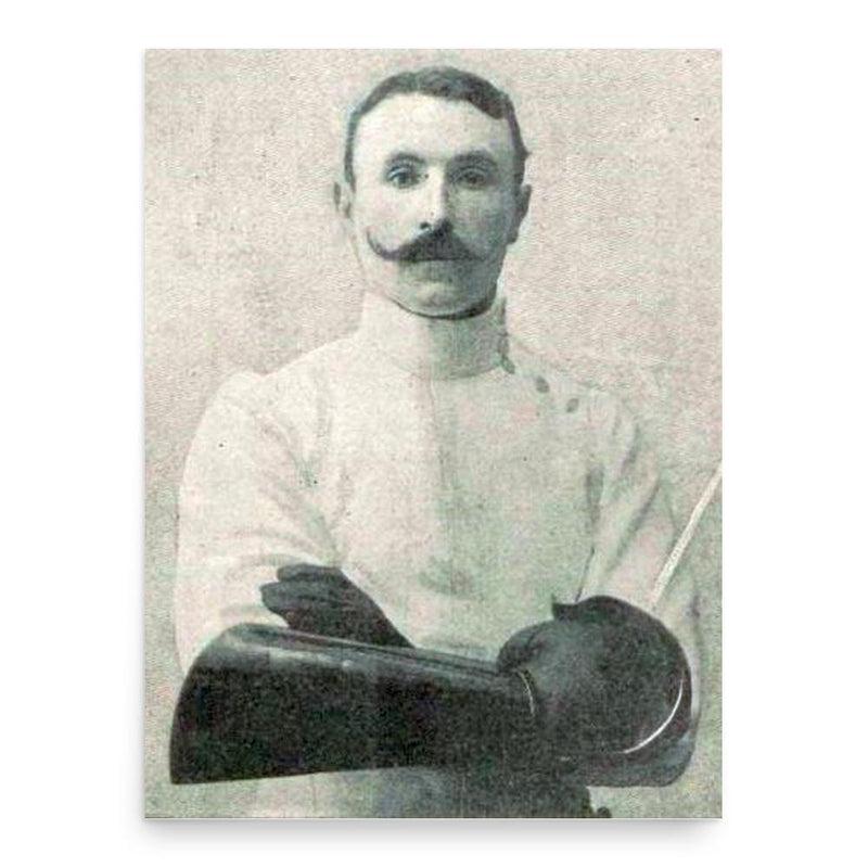 Georges de la Falaise poster print, in size 18x24 inches.