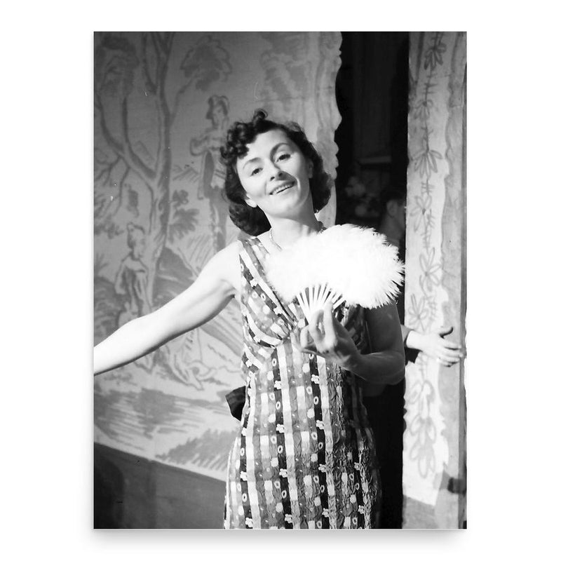 Georgia Lind poster print, in size 18x24 inches.