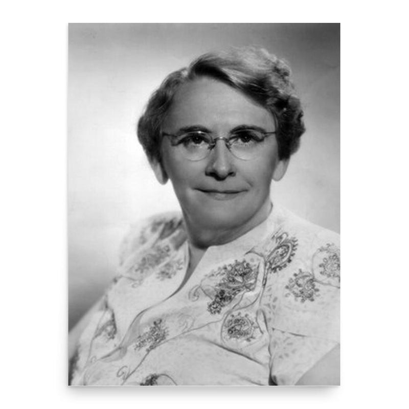 Georgia Tann poster print, in size 18x24 inches.