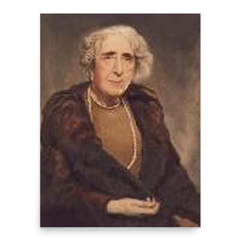 Georgiana Buller poster print, in size 18x24 inches.