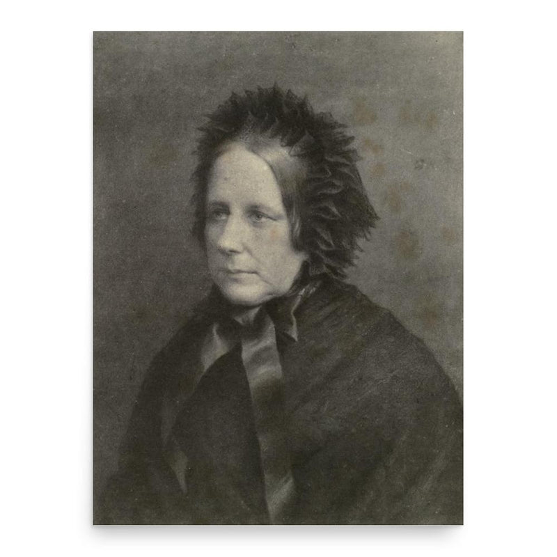 Georgiana Fullerton poster print, in size 18x24 inches.