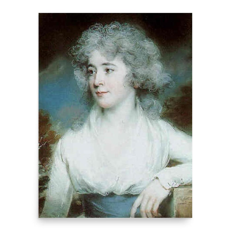 Georgiana Keate poster print, in size 18x24 inches.