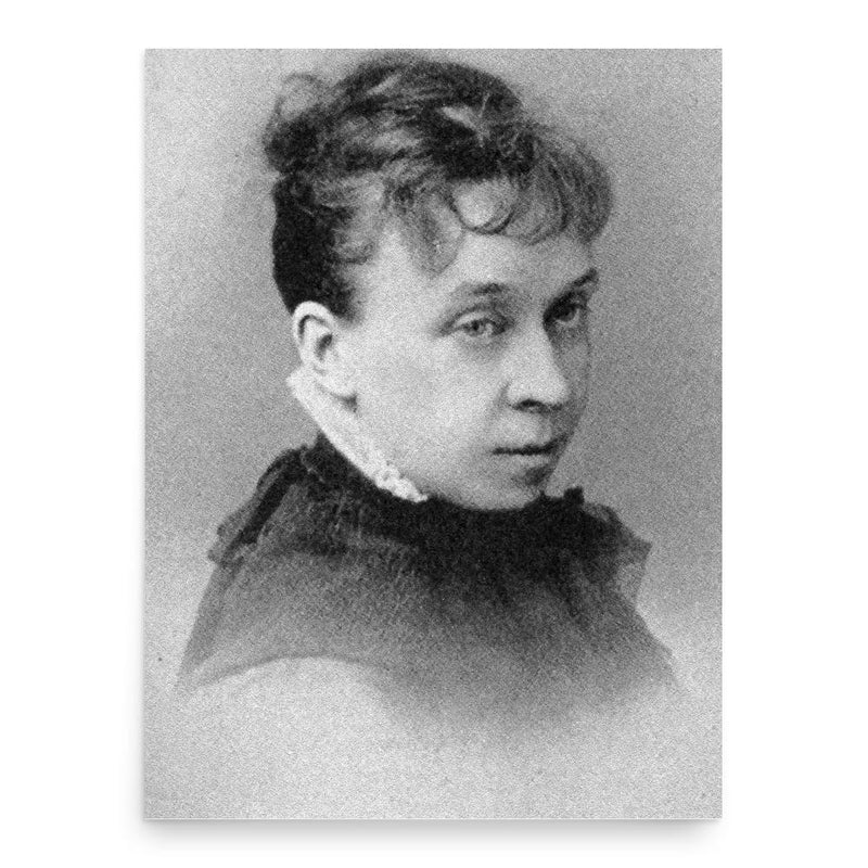 Georgiana Klingle Holmes poster print, in size 18x24 inches.