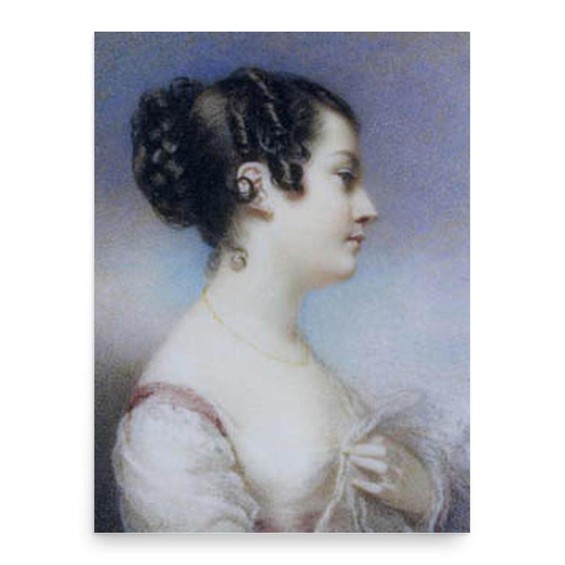 Georgiana McCrae poster print, in size 18x24 inches.