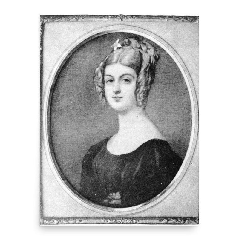 Georgiana Molloy poster print, in size 18x24 inches.