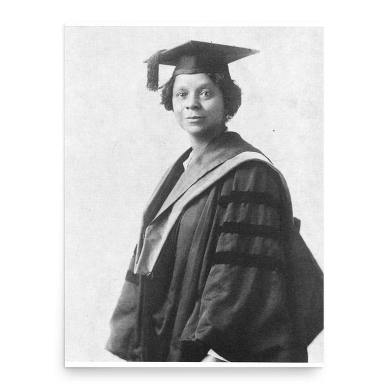 Georgiana Simpson poster print, in size 18x24 inches.