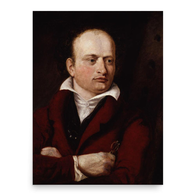 Georgiana Zornlin poster print, in size 18x24 inches.