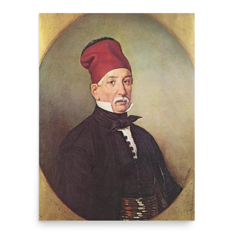 Georgios Kountouriotis poster print, in size 18x24 inches.