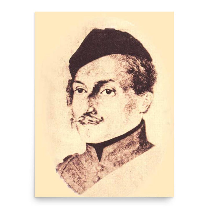 Georgios Lassanis poster print, in size 18x24 inches.