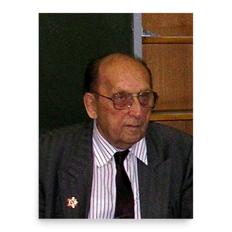 Georgy Arbatov poster print, in size 18x24 inches.