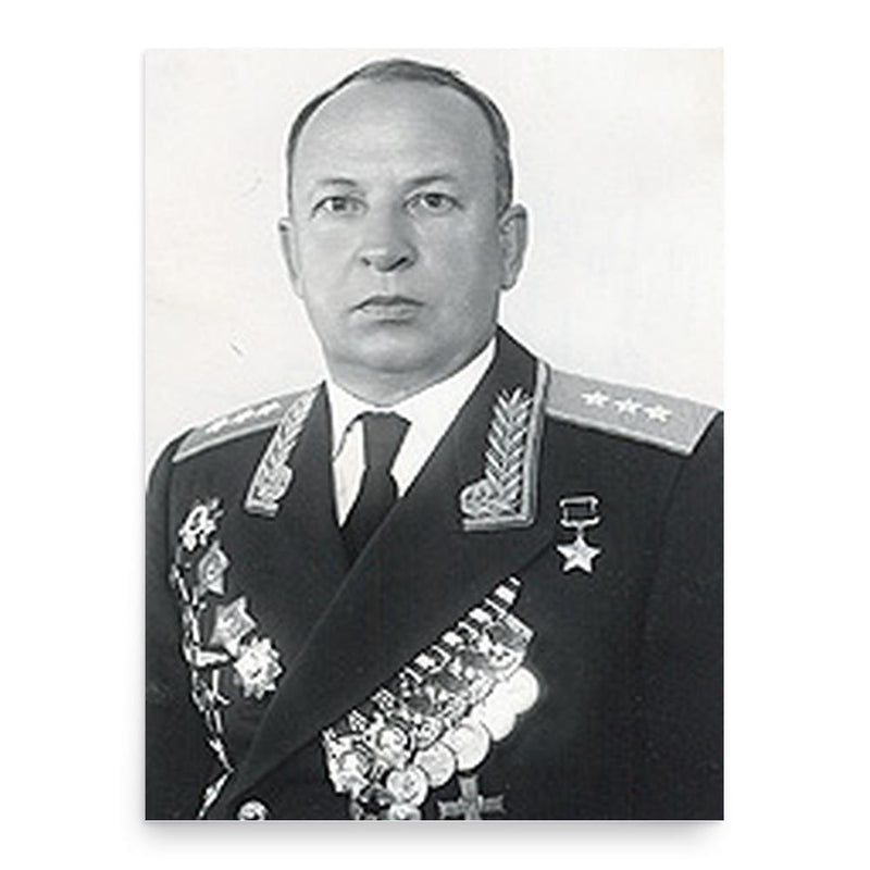 Georgy Baydukov poster print, in size 18x24 inches.