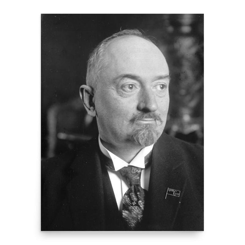Georgy Chicherin poster print, in size 18x24 inches.