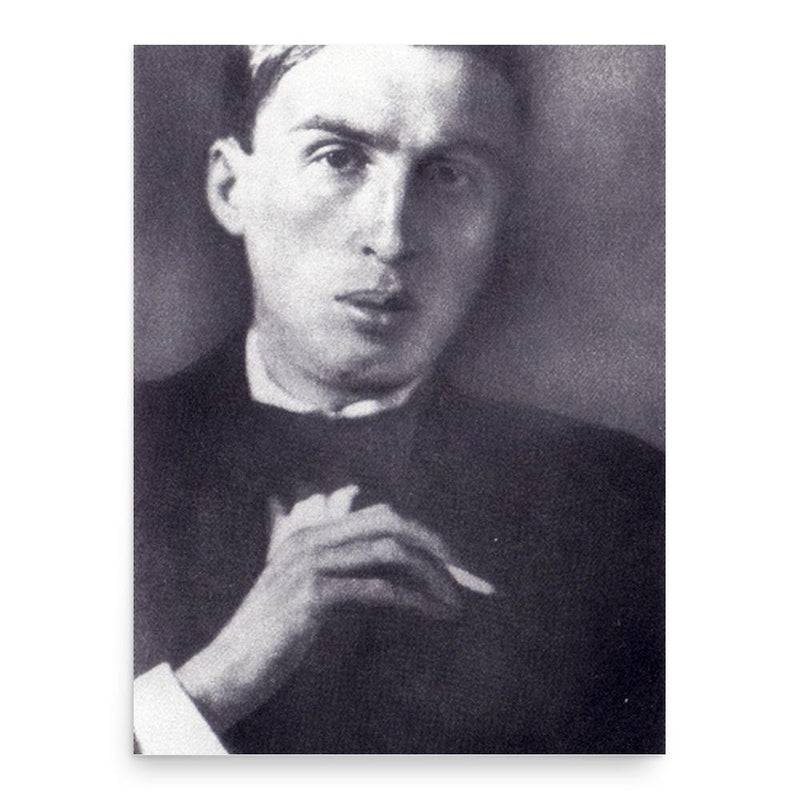 Georgy Ivanov poster print, in size 18x24 inches.