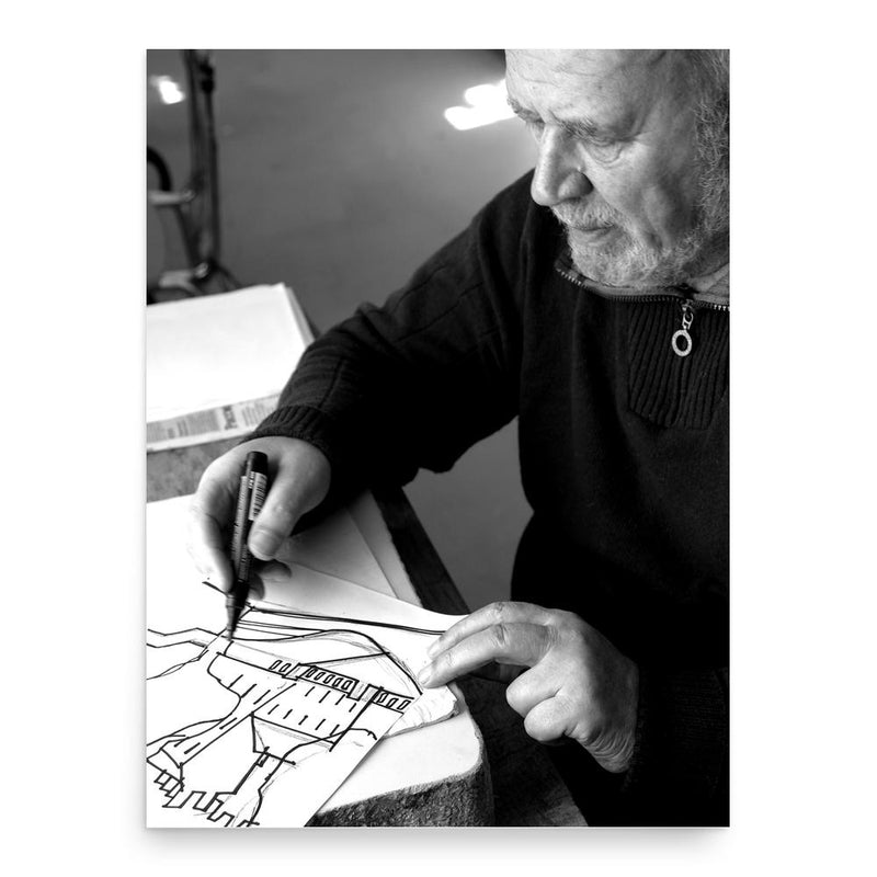 Georgy Kovenchuk poster print, in size 18x24 inches.