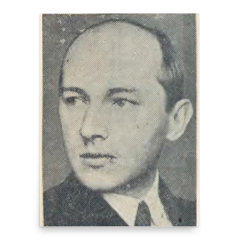 Georgy Lisitsin poster print, in size 18x24 inches.