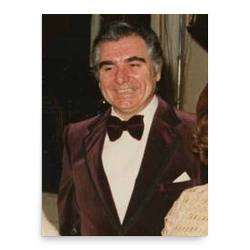 Geraint Evans poster print, in size 18x24 inches.