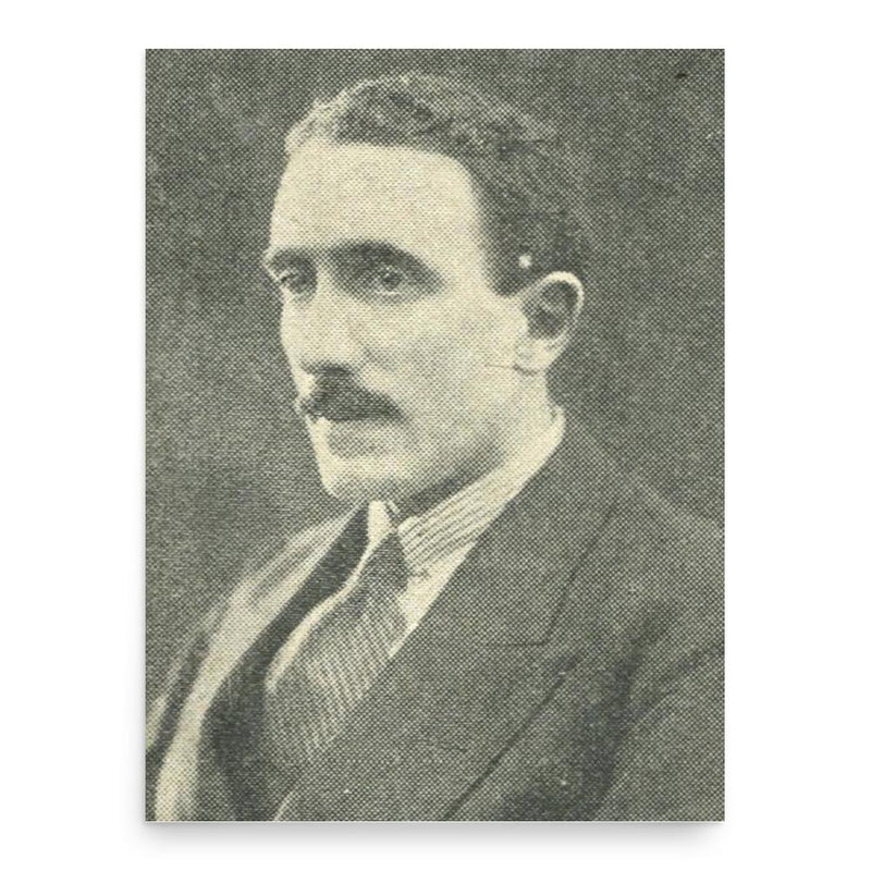 Gerald Ames poster print, in size 18x24 inches.