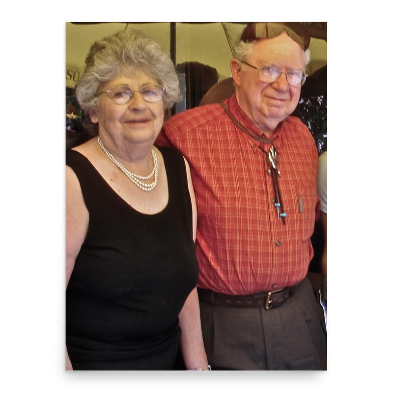 Gerald Estrin poster print, in size 18x24 inches.