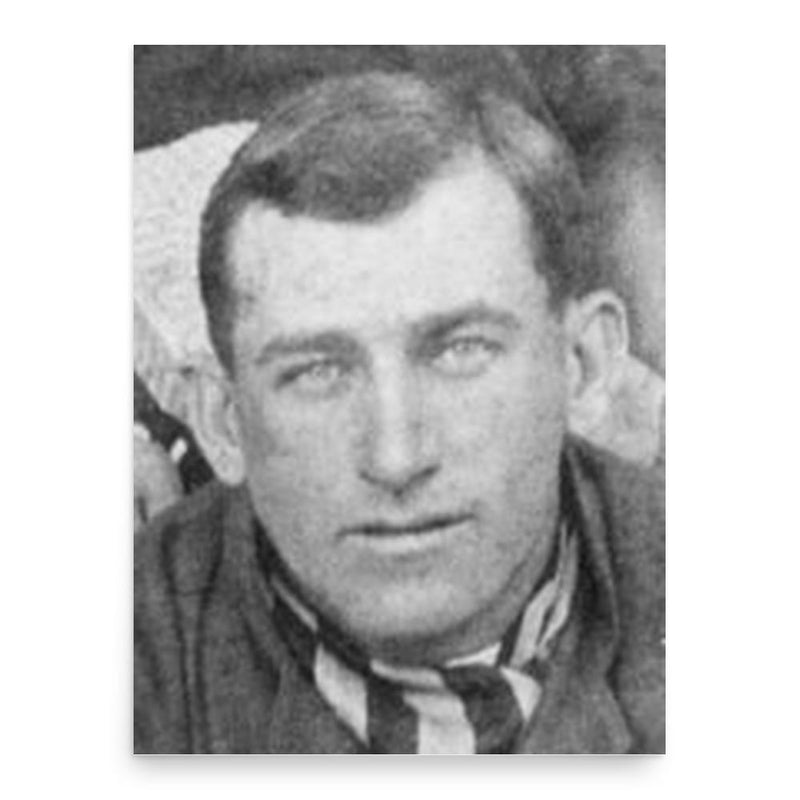 Gerald Hartigan poster print, in size 18x24 inches.