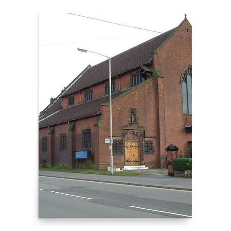 Gerald Horsley poster print, in size 18x24 inches.